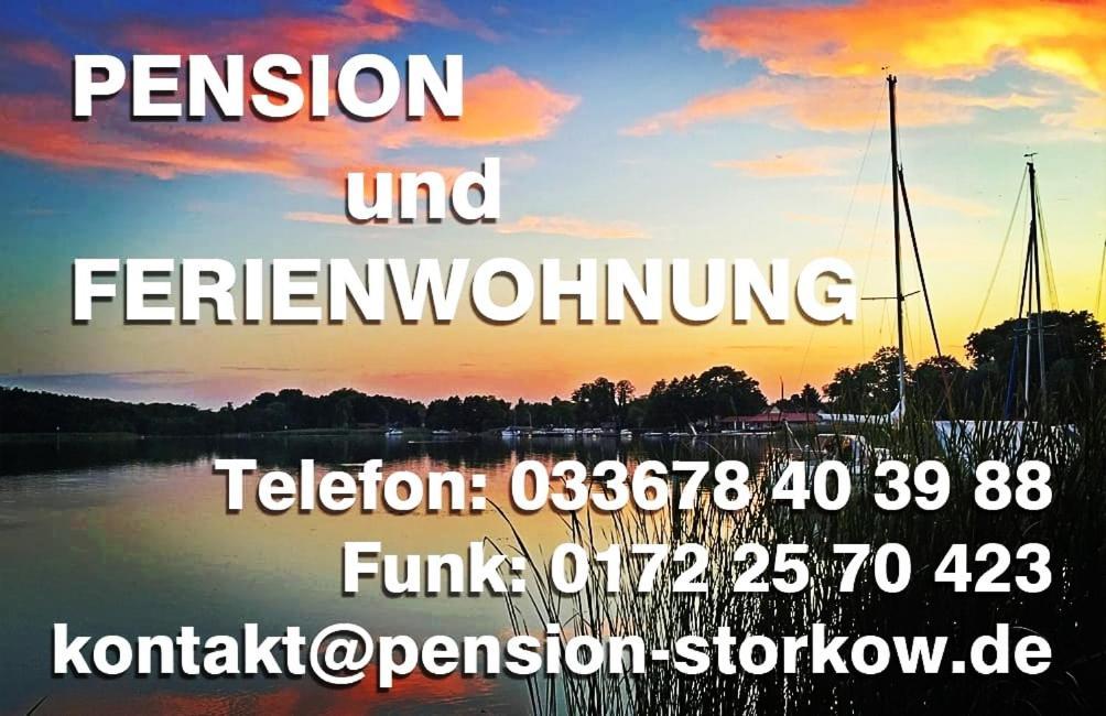 Pension Und Ferienwohnung Walther App. 2 Storkow  Εξωτερικό φωτογραφία